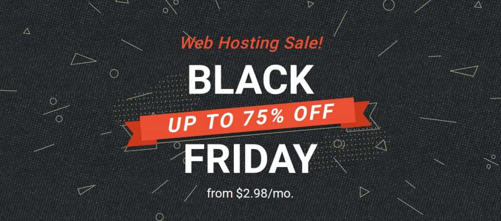 Siteground Black Friday sale