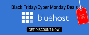 Bluehost Black Friday and Cyber Monday Coupon Link
